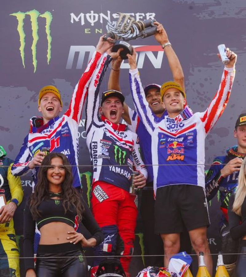 La France remporte le MXON